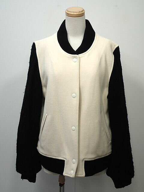 ★EMODA　エモダ　ケーブルニットドッキングスタジャン　【中古】レディース