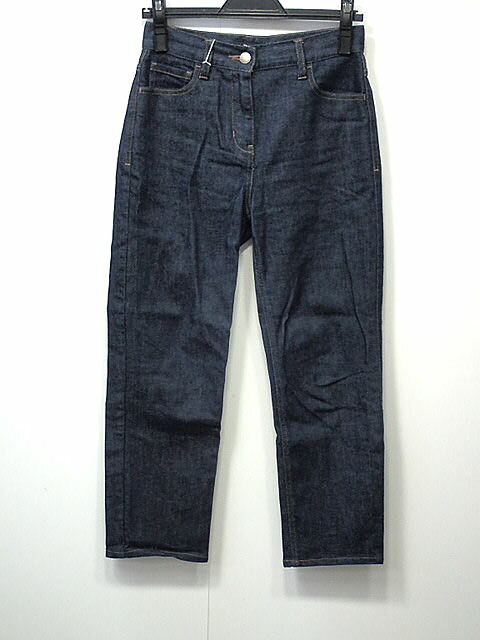 ★【送料無料】【ポイント10倍】theory　セオリー　デニムパンツ　CLASSIC ST DENIM TREECA D F　【中古】レディース