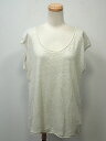 ★【送料無料】【ポイント10倍】【夏物30%】当店通常5280が、theory セオリー ニット LINEN KNIT 【中古】レディース(4)