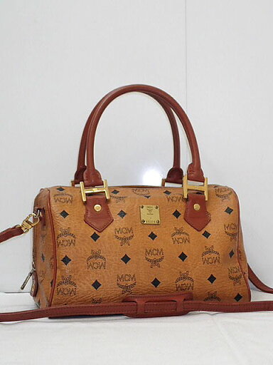★【送料無料】MCM エムシーエム ボストン ロゴグラム 2way ミニボストン バッグ 【中古】レディース ★【送料無料】MCM エムシーエム ボストン ロゴグラム 2way ミニボストン バッグ 【中古】レディース