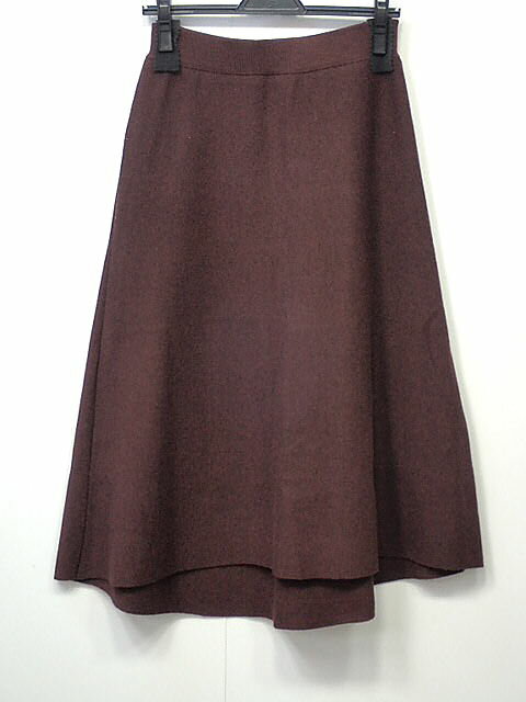 ★【送料無料】【ポイント10倍】Spick＆Span スピック アンド スパン ニットスカート 【中古】レディース