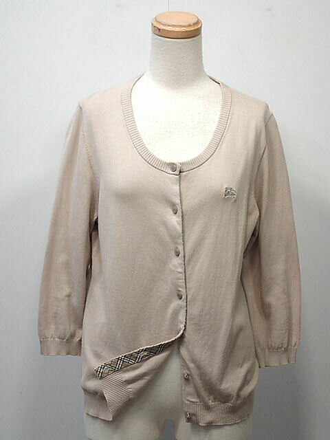 楽天市場】バーバリー ブルーレーベル（カーディガン・ボレロ