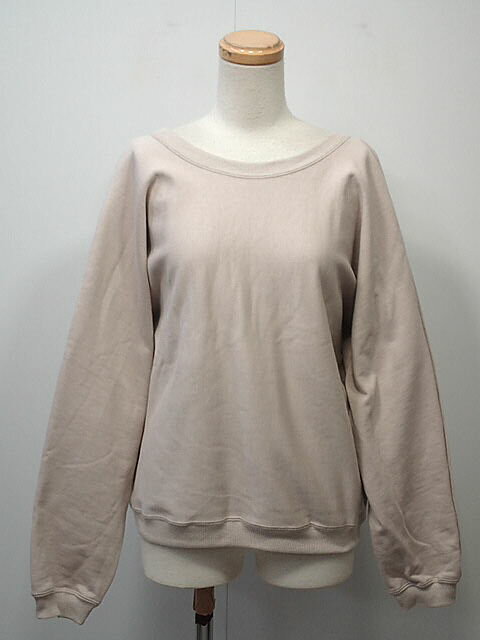 ★【送料無料】【ポイント10倍】PLAGE　プラージュ　バックオープンフェミニンスウェット　【中古】レディース