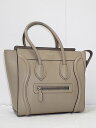 ★【送料無料】CELINE セリーヌ ラゲージ マイクロショッパー 167793 DRU.09SO 【中古】レディース(4)