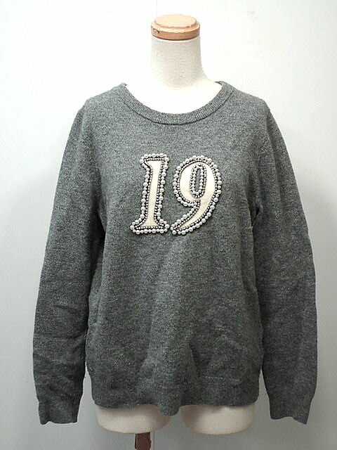 ★【送料無料】【冬物4000円】当店通常8580が、Grace　Class　グレース　クラス/グレースコンチネンタル　ナンバーモチーフニットトップ..