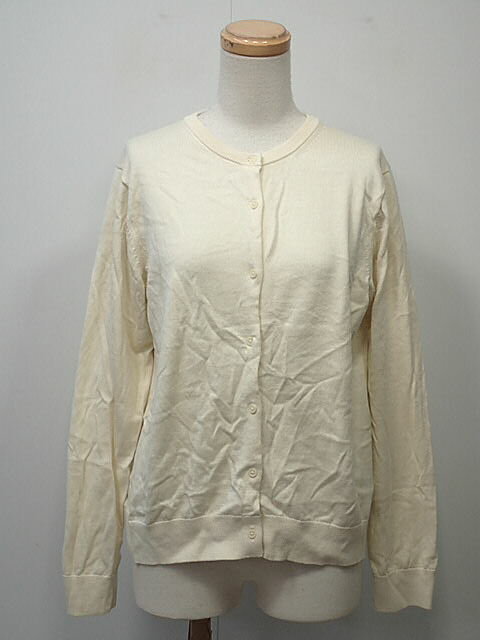 ★【メール便で送料無料】【ポイント10倍】【スプリング30%】当店通常770が、UNIQLO　ユニクロ　UVカットクルーネックカーディガン　【中古】レディース