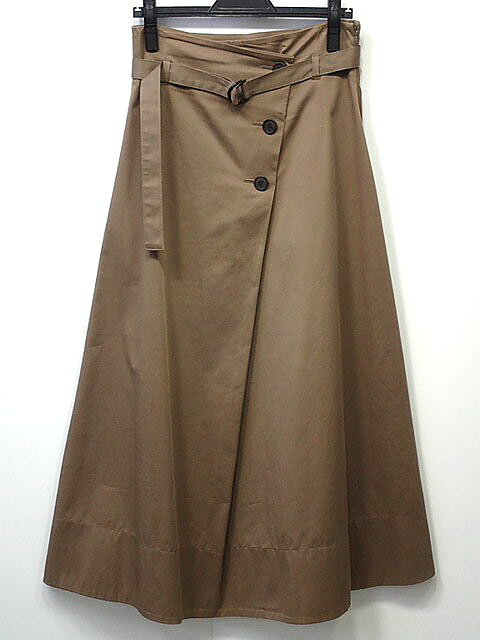 【新品タグ付】セオリーリュクスTheory luxe フレアスカート ベージュ SKIRTS WITH A TWIST | Theory luxe[セオリーリュクス]公式通販サイト