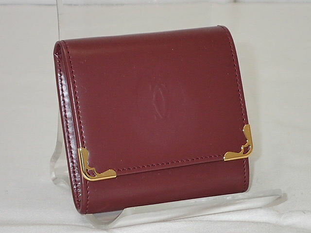 CARTIER - ★【送料無料】CARTIER　カルティエ　マスト　コインケース　小銭入れ　L3000464　【未使用】【中古】レディース、メンズ