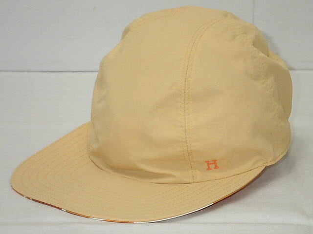 ★【送料無料】【ポイント10倍】HERMES　エルメス　CAP　「ロージャー」　防止　ハット　【中古】レディース