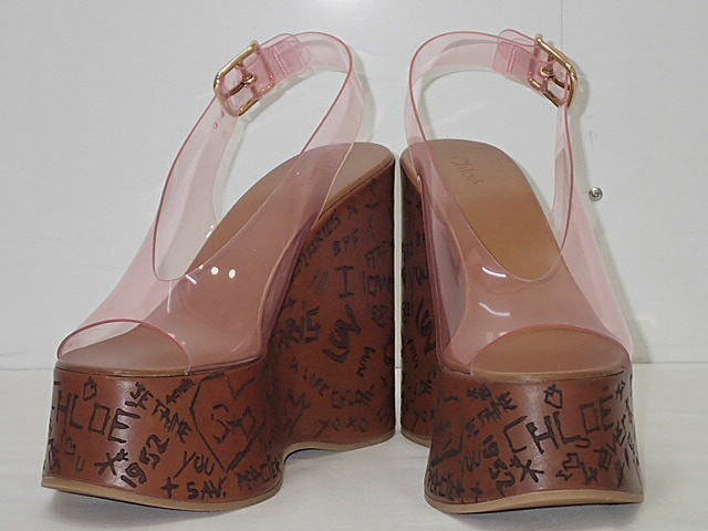 ★【送料無料】【ポイント10倍】chloe　クロエ　ヒールサンダル　「MAXIME SANDALS」　【中古】レディース