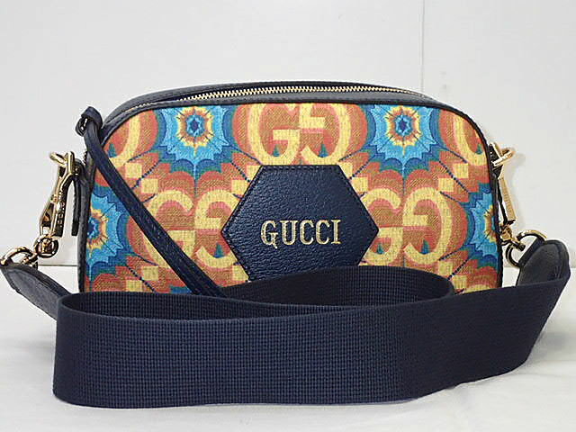 GUCCI\\\\\\\'\\\\\\\' - ★【送料無料】【ポイント10倍】GUCCI　グッチ　GGカレイドスコープ ショルダー　バッグ　100周年限定モデル　476466　【中古】レディース