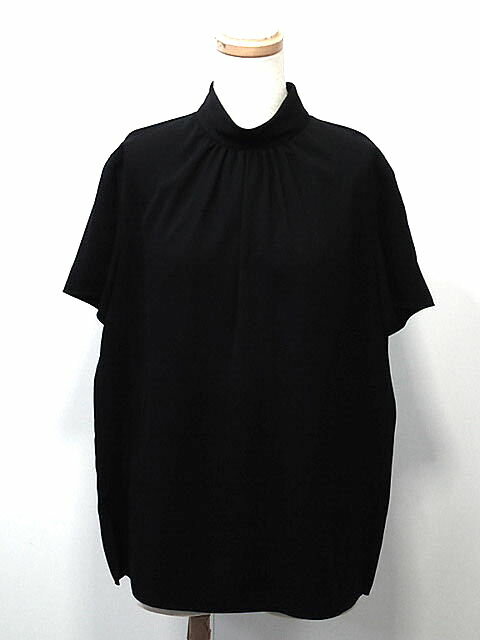 乐天商城 - ★【送料無料】BEIGE， ベイジ　ハイネックハーフスリーブブラウス　「EVA」　【中古】レディース