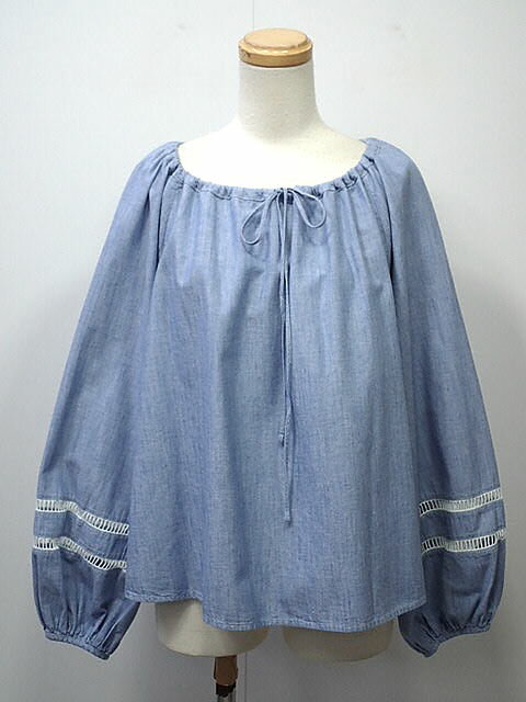 Chloe クロエ ブラウス L 紺 【古着】【中古】【送料無料】 Chloe - Chloe クロエ ブラウス M ピンク 【古着】【中古】【送料無料