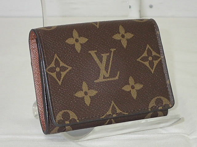 ★LOUIS　VUITTON　ルイヴィトン　モノグラム　モノグラム アンヴェロップ・カルト　ドゥ　ヴィジット　名刺入れ　M63801　レディース、メンズ