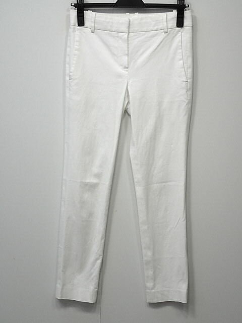 乐天商城 - ★【送料無料】theory　セオリー　パンツ　STRETH CANVAS　STRAIGHT TROUSER　【中古】レディース