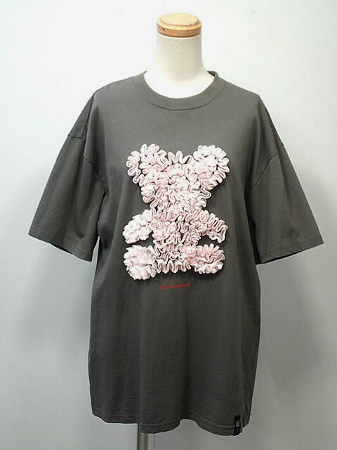 乐天商城 - ★DOUBLE　STANDARD　CLOTHING　ダブルスタンダードクロージング　ベアフリル刺繍コットンTシャツ　【中古】レディース
