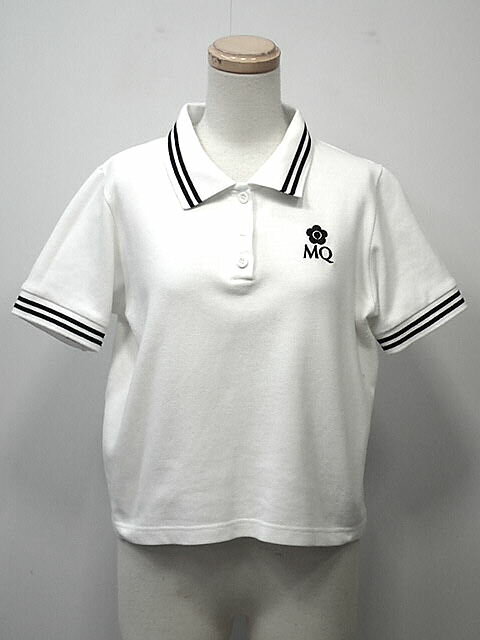 乐天商城 - ★MARY　QUANT　マリークワント　MQロゴポロカットソー　【中古】レディース