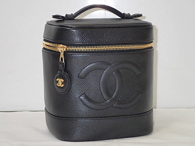 乐天商城 - ★【送料無料】CHANEL　シャネル　縦型バニティバッグ　A01998　【中古】レディース