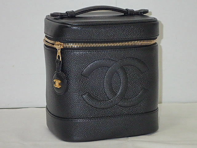 乐天商城 - ★【送料無料】CHANEL　シャネル　縦型バニティバッグ　A01998　訳あり(シール欠品)　【中古】レディース