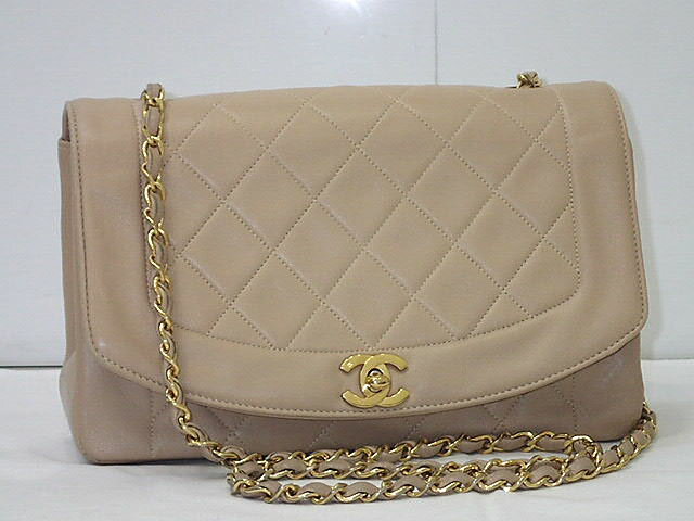 ★CHANEL　シャネル　ダイアナ25　フラップチェーンショルダーバッグ　シングルチェーン　A01165　ヴィンテージ　レディース