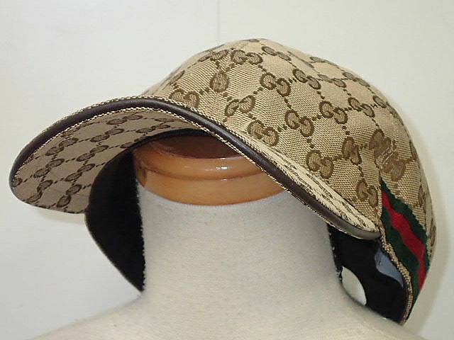 ★【送料無料】【P10倍】GUCCI　グッチ　GGべースボールキャップ　CAP　帽子　200035 FFXDG 9791　【中古】メンズ、レディース、ユニセックス