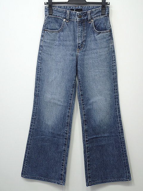★UNIQLO　ユニクロ　ハイライズフレアジーンズ　【中古】レディース