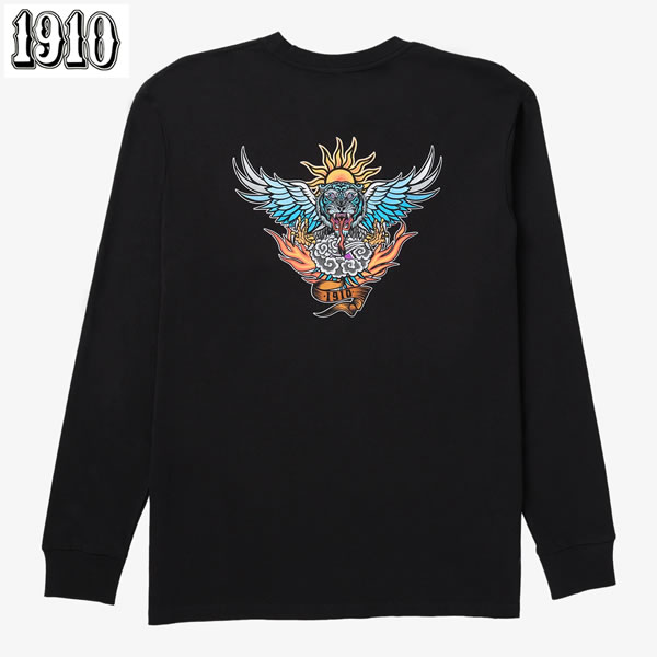 【ゆうパケット】1910 Tシャツ Death From Above LS Tee: 正規品/ナインティーンテン/ メンズ/長袖