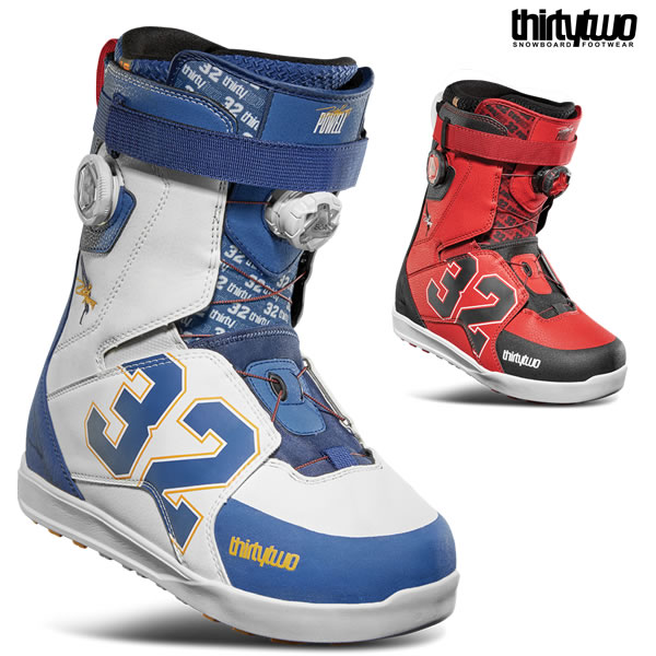 y[z25-26 THIRTYTWO u[c LASHED DOUBLE BOA : Ki/Y/T[eB[c[/C/Xm[{[h/Xm{/snow