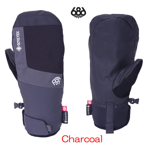 「全品5-15倍 3月2日08時迄」24-25 686 グローブ M2WGLV106 GORE-TEX LINER UNDER CUFF MITT: 正規品/メンズ/スノーボード/スノボ/ミット/ミトン/snow