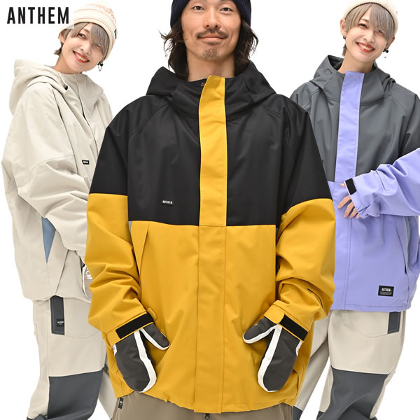 「全品5-10倍 16日08時迄」23-24 ANTHEM ジャケット FATBOY JACKET AN2327: 正規品/メンズ/レディース/スノーボードウエア/アンセム/ス..