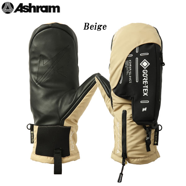 「全品5-15倍 21日08時迄」23-24 ASHRAM グローブ ARMA ASRM23W05: 正規品/アシュラム/メンズ/スノーボード/ミトン/ミット/snow 3