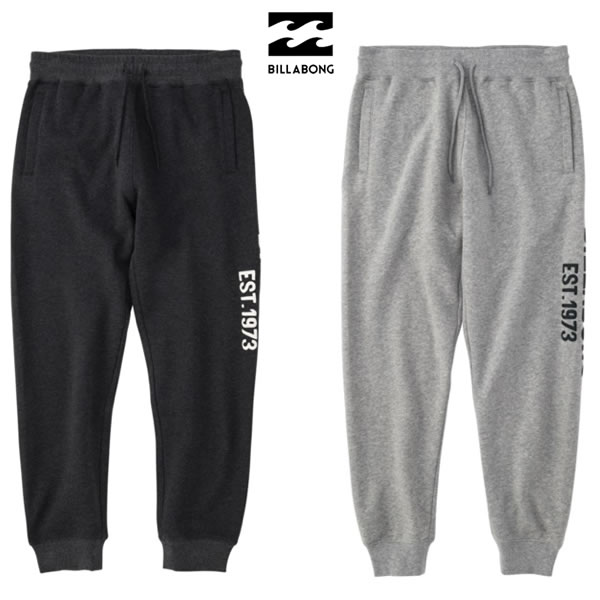 ビラボン 裏起毛パンツ メンズ 23FW BILLABONG セットアップスウェットパンツ LOGO SET UP BD012-021：正規品/ビラボン/セットアップボトムス/メンズ/BD012021/cat-fs