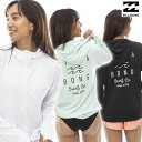 「全品5-10倍 5月1日迄」24SS レディース BILLABONG ラッシュガード LOOSE ZIP UP HOOD BE013-862: 正規品/ビラボン/長袖/BE013862/surf