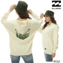 22FW レディース BILLABONG パーカー ADIV SWEAT ZIP PARKA BC014-018: 正規品/ビラボン/BC014018/cat-...