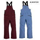 「全品6〜10倍 24日08時迄」23-24 BURTON ビブパンツ Men's GORE-TEX Reserve Bib Pant 20554105: 正規品/バートン/スノーボードウエア/ウェア/メンズ/スノボ/snow