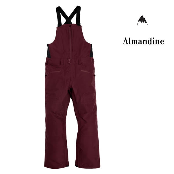 23-24 BURTON ビブパンツ Men's GORE-TEX Reserve Bib Pant 20554105: 正規品/バートン/スノーボードウエア/ウェア/メンズ/スノボ/snow