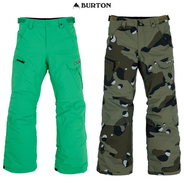 「全品5-10倍 13日08時迄」23-24 子供用 BURTON パンツ Boys’ Exile Cargo Pant 11589108: 正規品/バートン/スノーボードウエア/ジュニア/キッズ/snow