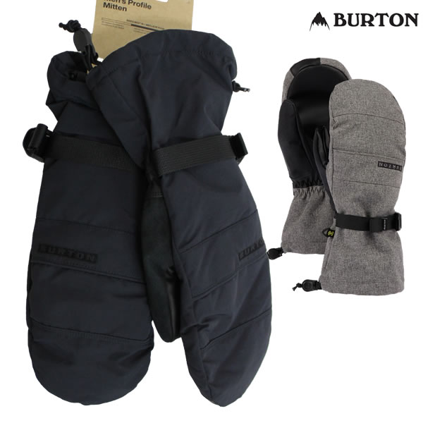 「全品5-10倍 16日08時迄」23-24 BURTON グローブ Profile Mitten 10385109: 正規品/スノーボードウエア/バートン/メンズ/snow