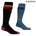 「全品5-15倍 11月6日08時迄」24-25 BURTON ソックス EMBLEM MDWT Sock 10068111: 正規品/メンズ/スノーボードウエア/バートン/スノボ/snow