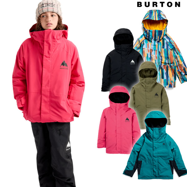 26-27 子供用 BURTON ジャケット Kids' Skimmer Jacket 243151: 正規品/バートン/スノーボードウエア/ジュニア/キッズ/snow