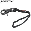 【ゆうパケット】24-25 BURTON リーシュコード CORD LEASH 10803100: Black 正規品/流れ止め/バートン/スノーボード/スノボ/snow