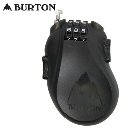 「全品5-10倍 5月1日迄」【ゆうパケット】24-25 BURTON ケーブルロック Cable Lock 10802102: Translucent Black 正規品/カギ/鍵/ワイヤー/バートン/スノーボード/snow/スノボ