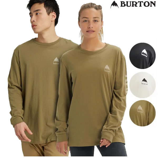 「全品5-10倍 21日08時迄」【ゆうパケット】BURTON 長袖Tシャツ Elite LS Tee 20392102: 国内正規品/エリートLS/バートン/メンズ/スノーボード/ロンTEE/20392101/snow