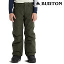 全品5-10倍 5月1日迄 20-21 子供用 BURTON パンツ Barnstorm Pant 20552101:正規品/バートン/スノーボードウエア/ジュニア/キッズ/スノボ/snow