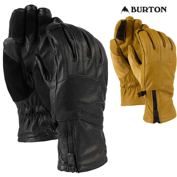 「全品5-10倍 21日08時迄」23-24 BURTON グローブ ak Leather Tech Glove 10298103: 正規品/スノーボードウエア/バートン/メンズ/スノボ/snow