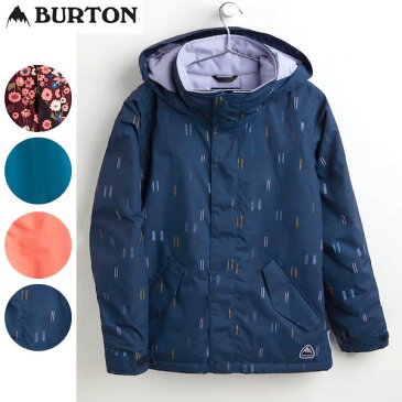 「全品10倍 2日14時〜6日12時迄」21-22 子供用 BURTON ジャケット Girls' Elodie Jacket 13045107: 正規品/バートン/スノーボードウエア/ジュニア/キッズ/スノボ/エロディー/snow