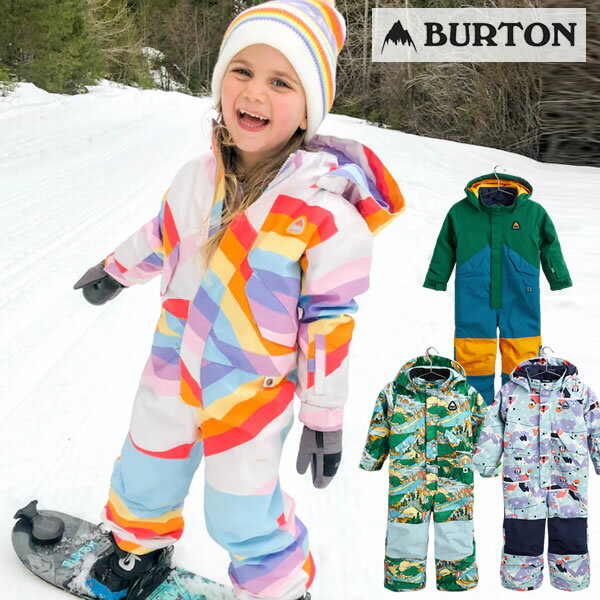 「全品5倍 31日08時迄」21-22 子供用 BURTON ワンピース Toddler One Piece 22174101: 正規品/バートン/スノーボードウエア/ジュニア/キッズ/snow