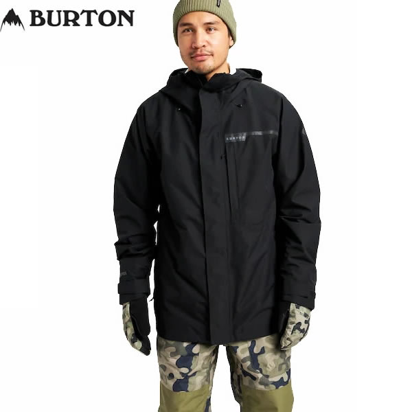 BURTON ジャケット GORE-TEX Powline Jacket 22737100 定価：　￥46,000 (税抜き) この2レイヤーGORE-TEXシェルがあれば、天気を心配する必要はありません。信頼の防水性と透湿性で、暖かくドライな着心地が続きます。 メンズ Burton GORE-TEX パウライン ジャケットが守ってくれればどんな日でも山頂を目指すのに最適の日です。防水性と透湿性を備えた定評ある防水素材が、様々なコンディションでしっかりと体温調節をしてくれるからです。複数のポケットに、身の回りの必需品を安全にドライに収納できます。さらに脇に体温調節用ジップを備えているので、1本目のリフトからラストランまで快適に過ごせます。 レギュラーフィット 防風性や防水性、透湿性、耐久性に優れたGORE-TEX 2レイヤーポリエステル 75D プレーンウーブン素材幅広いアウトドアアクティビティにおいて暖かくドライな環境をキープするGORE-TEX 2レイヤー素材 GUARANTEED TO KEEP YOU DRYのGORE-TEXファブリクス 中程度の運動量のアクティビティに適した透湿性を備え、適度な蒸散コントロールによる速乾性の快適な着心地に加えて、GORE-TEXメンブレンが信頼性の高いウェザープルーフ。透湿性を高めるベント付きで暖かい日の短く運動量の高いアクティビティに最適 PFCフリーの撥水加工 コンツアーフード、ヘルメット対応で前後に調節機能付き メッシュの裏地が付いたスムーズに開閉できる脇のベント ジャケットとパンツをつなぐインターフェイスが付いた、取外し可能なマジックステッチの人間工学的撥水性ウエストゲーター ベルクロクロージャーのメディアポケット/ジップ付き胸ポケット/袖にジップ付きパスポケット/マイクロフリースライナーのジップ付きハンドウォーマーポケット XS:　胸囲86-91　ウエスト71-76　ヒップ86-91　 S:　胸囲91-97　ウエスト76-81　ヒップ91-97 M:　胸囲97-102　ウエスト81-86　ヒップ97-102 L:　胸囲102-107　ウエスト86-91　ヒップ102-107 XL: 胸囲107-114　ウエスト97-102　ヒップ107-114 ※大体の目安です。 ◆予めご了承下さいませ◆ 在庫システムのデータ反映タイムラグ等により、まれにご注文商品が欠品している場合がございます。 お使いのパソコンやモニターの環境により、色に違いが 出ることがあります。