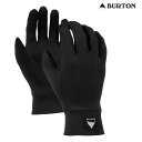 「全品5-10倍 5月1日迄」【ゆうパケット】23-24 BURTON インナーグローブ Touchscreen Glove Liner 10319109: 正規品/スノーボード/バートン/メンズ/スノボ/snow