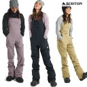 「全品5-10倍 5月1日迄」23-24 レディース BURTON ビブパンツ Women's Avalon Bib Pant 17143106: 正規品/バートン/スノーボードウエア/ウェア/snow